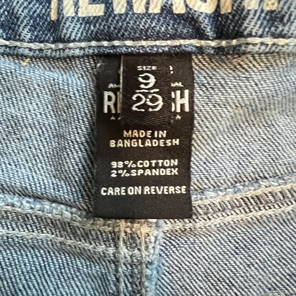 Rewash Blue Flare super high rise Jeans